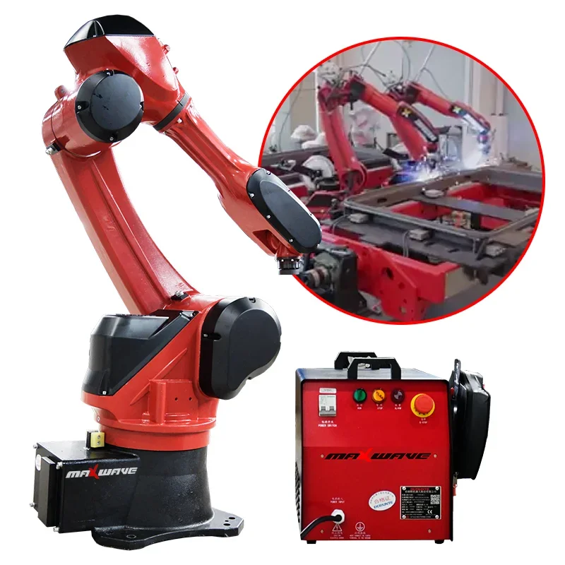 Industrial Mechanical Arm 6 Axis Programmable automatic Universal Robot for Laser Metal Welding Machine Equipment Maintenance