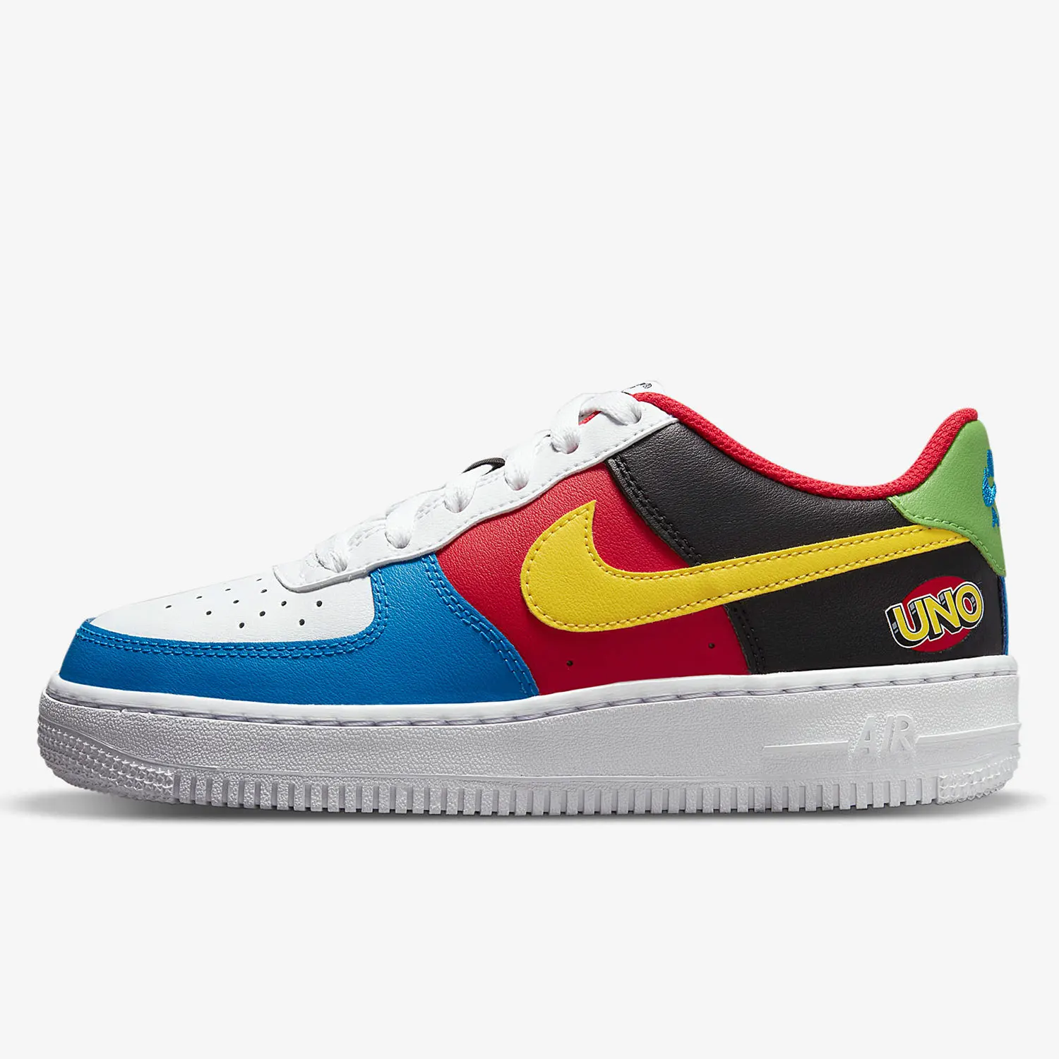 

Оригинальная женская повседневная обувь Nike AIR FORCE 1 LV8 QS GS, большая детская обувь DO6634-100