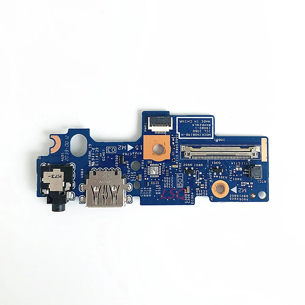 

19A80-1 For Dell Inspiron 15 5402 5501 5502 USB Audio Power Button Board CN-03XKGT 3XKGT 100% Test OK