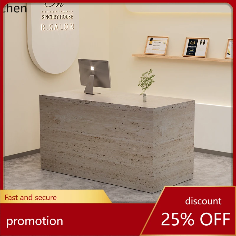 

Касса HT Простой современный магазин одежды Стойка салона красоты Маленькая простая стойка регистрации