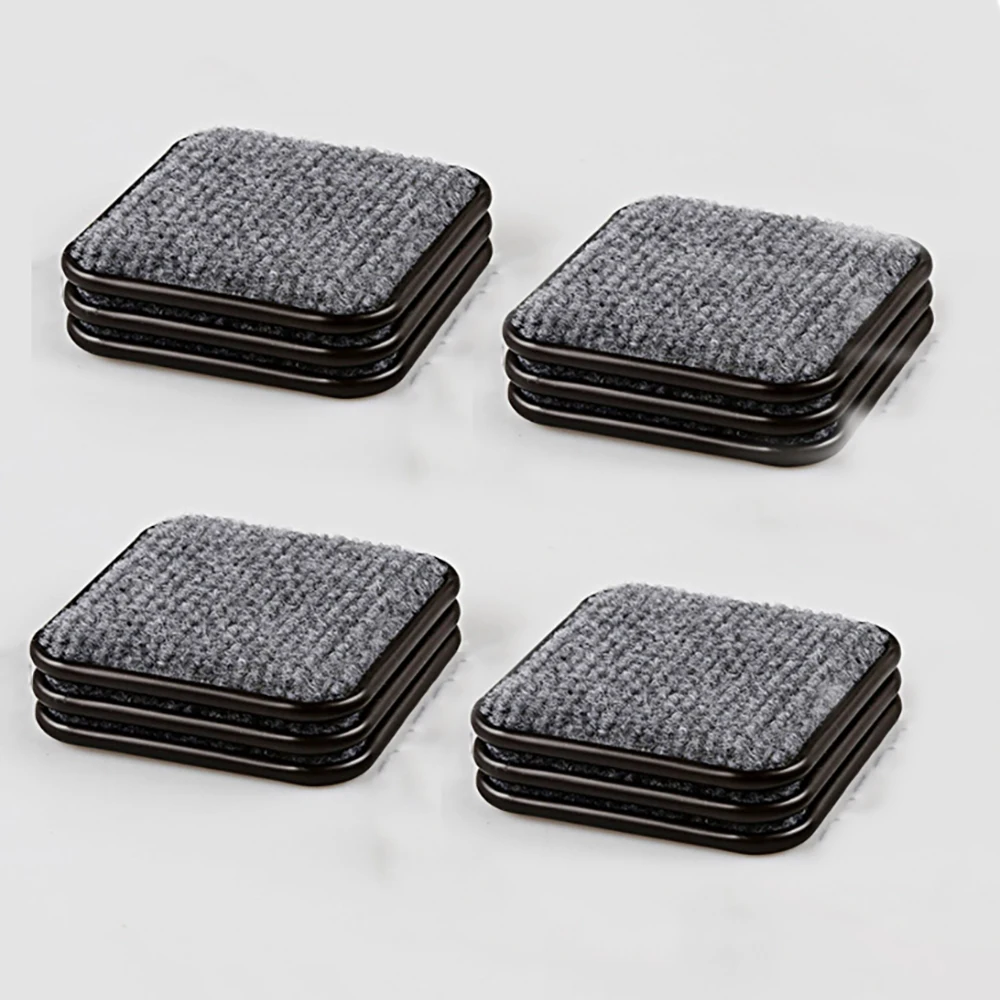 Furniture Sliding Pad Silent&thick Desk&Chair Foot Pad Table Foot Circular&movable Wear-Resistant Round/Square Foot Pad
