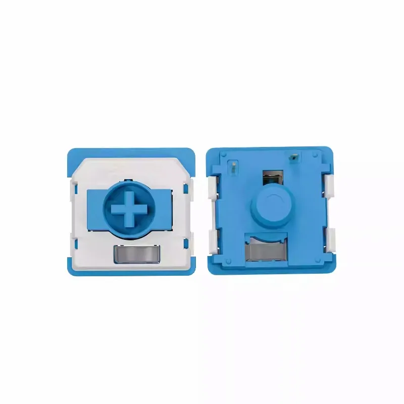 GATERON Qingzhu Dwarf Axis Double Segment Spring Self-lubricating Paragraph Feel Mechanical Keyboard Shaft Body