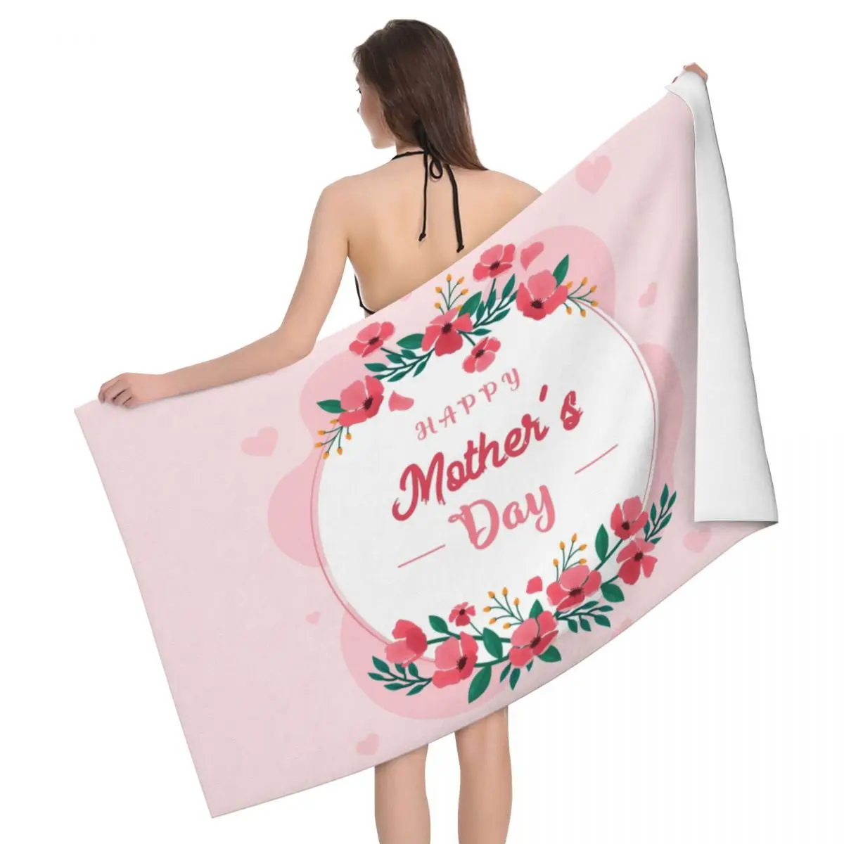 

Personalized Quick Dry Microfiber Beach Bath Towel Breathable Sports Shower Towels