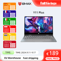 BMAX Y11 Plus Laptop 11.6 Inch 8GB RAM DDR4 256GB SSD Full Metal Case Notebook Windows 11 360degree Touchscreen Intel N5100