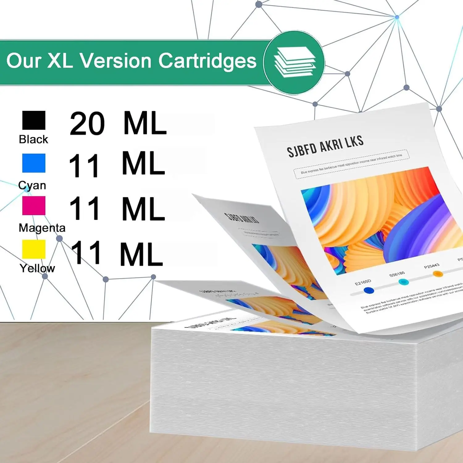 Imagem -03 - Cartucho de Tinta para Brother Lc3717 2b 2c 2m 2y Mfc-j2330dw J3930dw Pcs