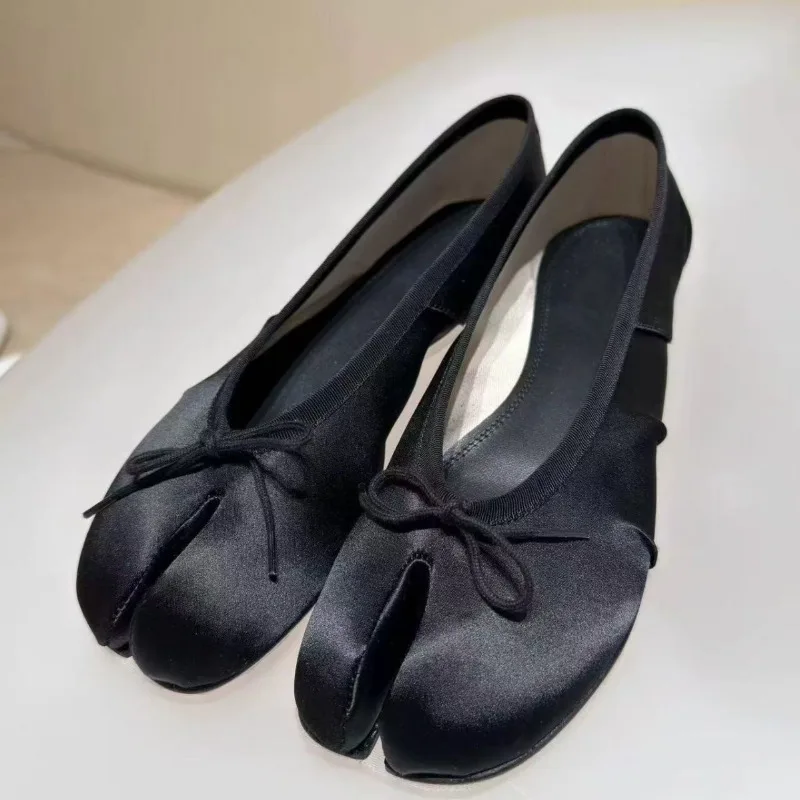 Retro Women's Shoes Fashion Japanese Style Shallow High Heels for Woman Exquisite Bow Casual Shoes Designer Shoes Zapatos Mujer image 4
