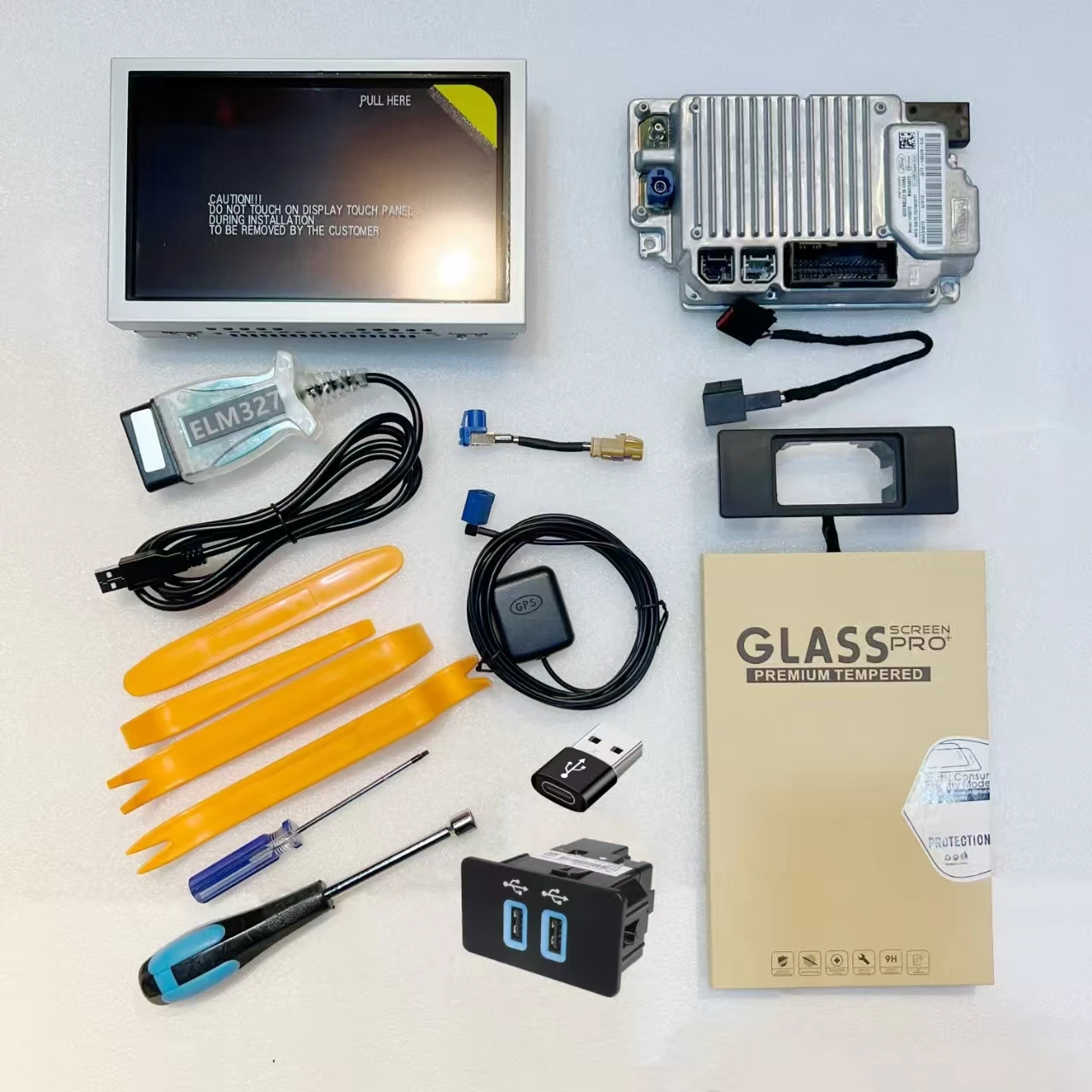 

Factory SYNC2 Upgrade to SYNC3 Kit APIM Module Antenna Carplay GPS Navigation Adapter For Ford Lincoln SYNC3 System