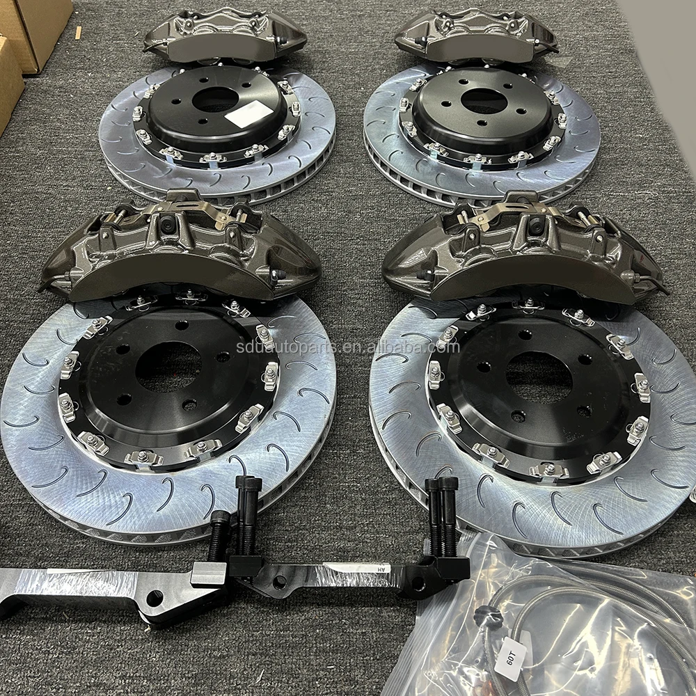 Racing Car Brake 6 Pot Caliper Big Brakes Disc 4 Piston Brake Caliper Kit for BMW E46 M3 E92 355i F30 F35 F34 F36 E82 E87 E89