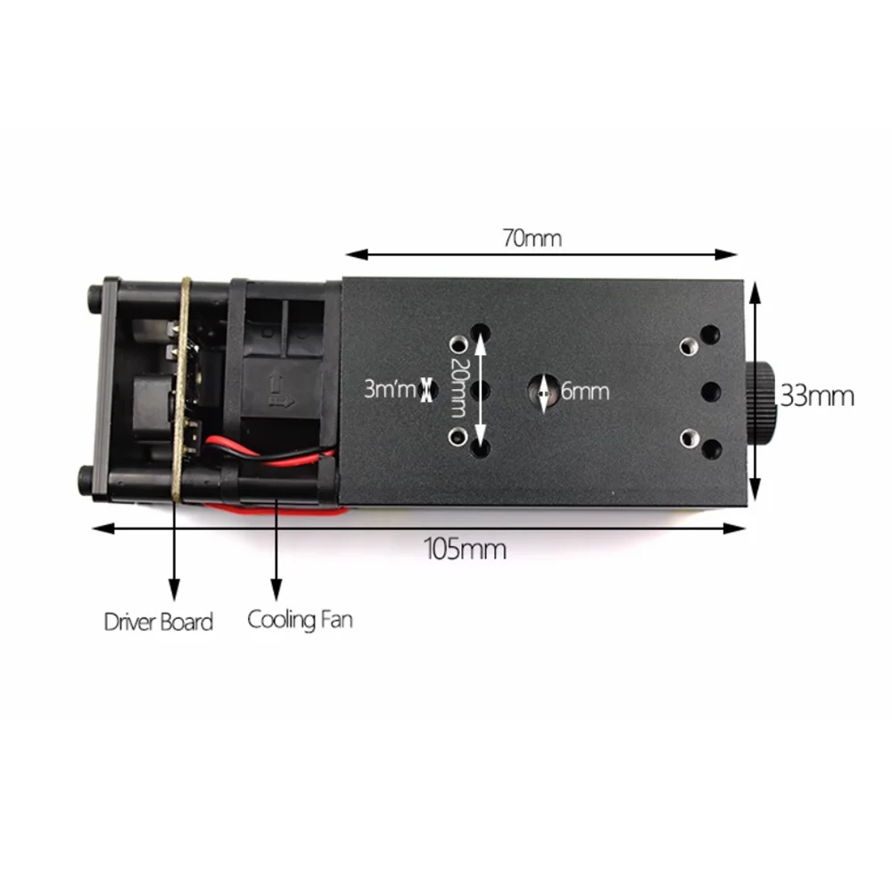 Рисунок 6 - Фокусирующий 520 нм 1 Вт зеленый