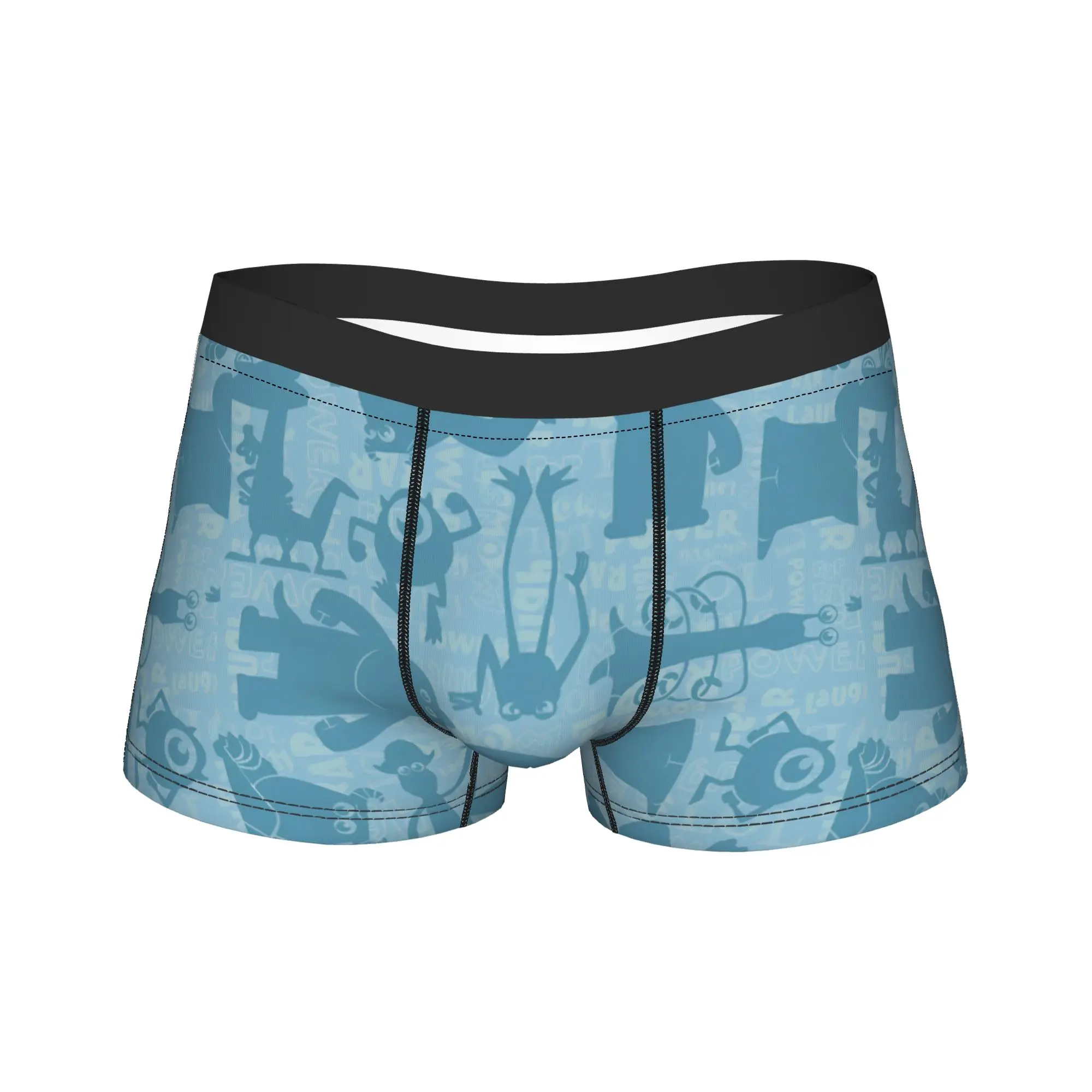 Ropa interior de Monsters Inc James P. Sulliva, calzoncillos cómodos con diseño de bóxer para hombre, calzoncillos tipo bóxer de talla grande