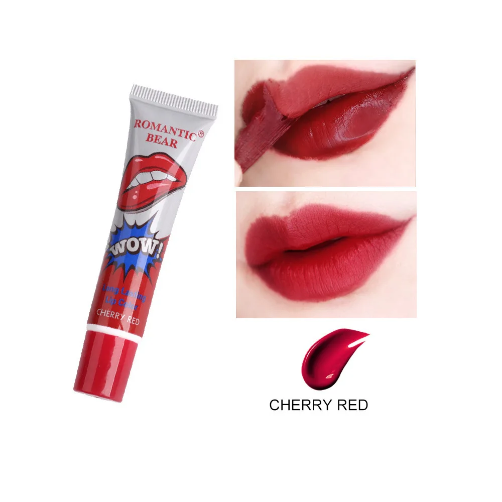 6 Colors Tattoo Magic Color Lip Stain Tint Long Lasting Lip Gloss Sets for Women Peel Off Colored Matte Sexy Color