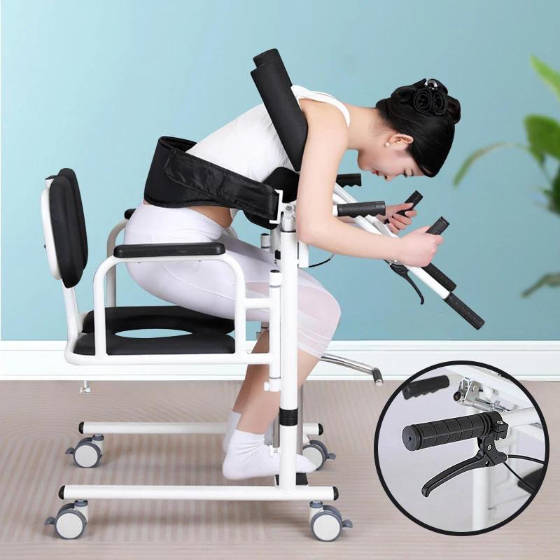 

Гидравлическое многофункциональное кресло-подъемник для переноса пациентов, специализированный аппарат для переноса туалета для кормления, реабилитационная терапия