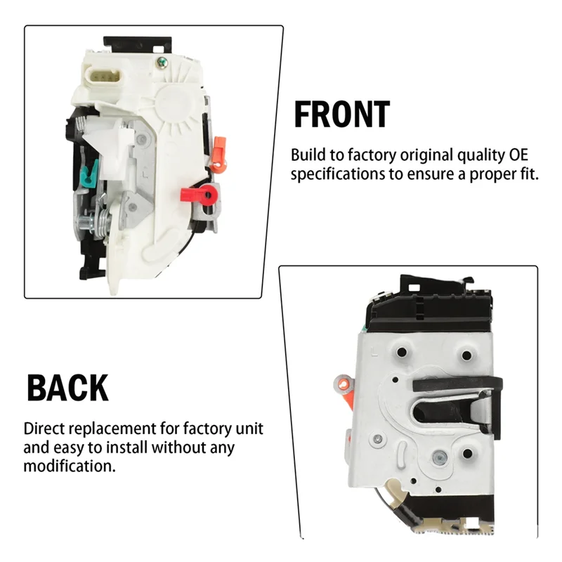 

For Dodge Ram 1500 2500 3500 4500 5500 2017-2023 931-540 Car Front Left Door Lock Latch Actuator 68071881AC