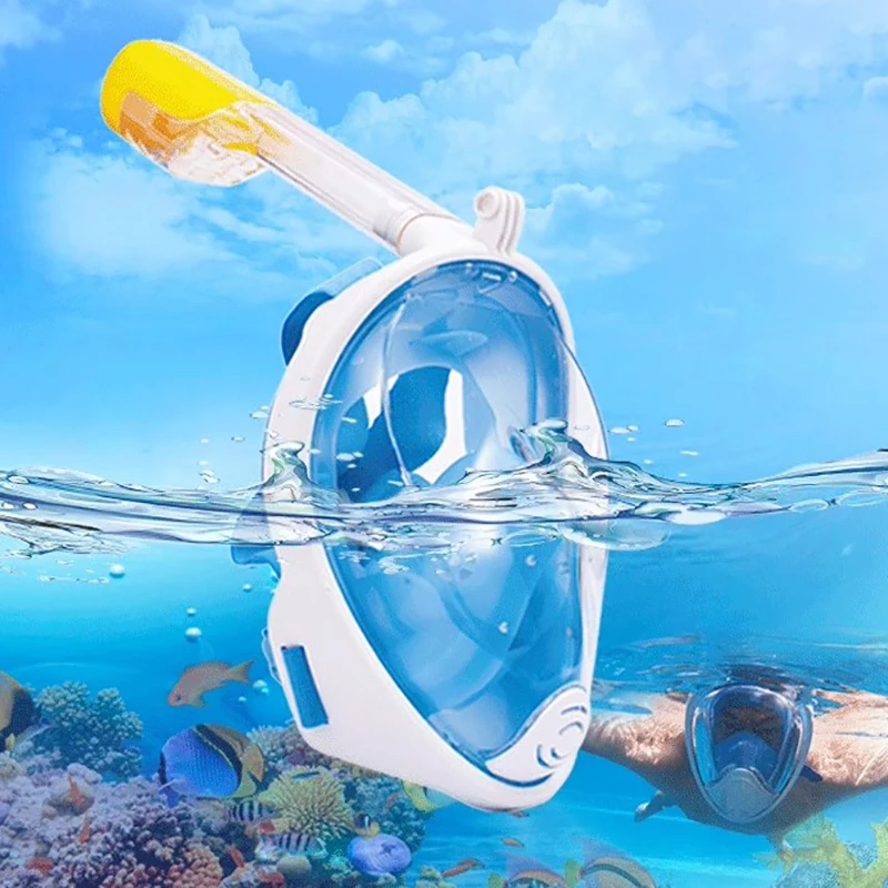 

Snorkels Scooter Diving Mask Swim Eyewear Go Pro Spearfishing Diving Mask Outdoor Snorkelling Aletas De Buceo Swimming Tools