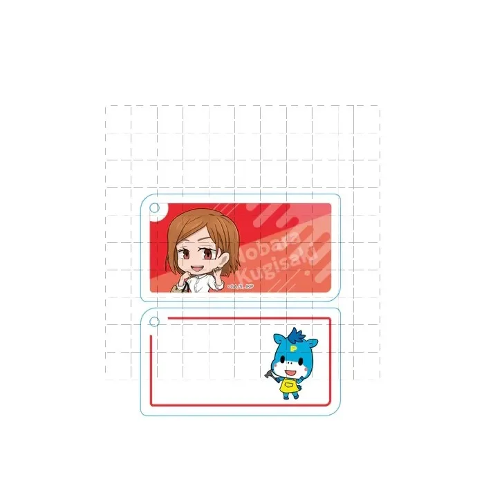 Gioco Nobara Kugisaki Megumi Fushiguro Satoru Gojo Yuji Itadori Portachiavi Bambola Anime Acrilico Portachiavi Ciondolo per Regalo