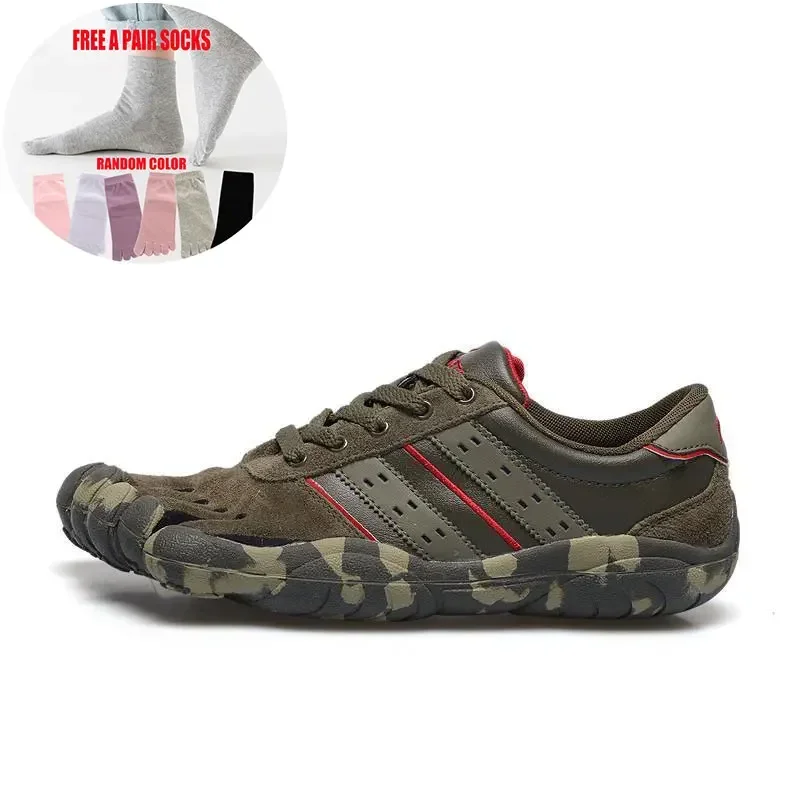 Men FiveFingers Casual Sneakers Men Safety Walking Shoes Men's Climbing Shoes Fitness Shoe Mesh Water Sneaker Rock-climb