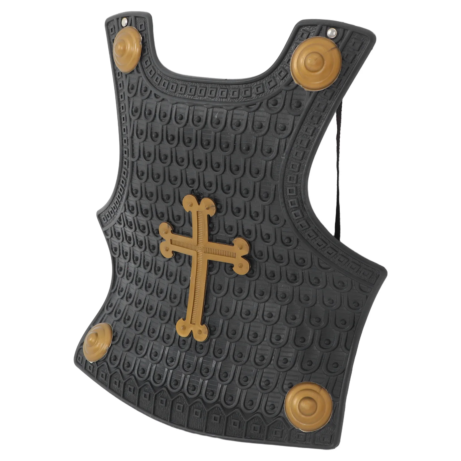 

Medieval Knight Shield Plastic Portable Wearable Cosplay Role Playing Halloween Costume Shield Knight Costume for