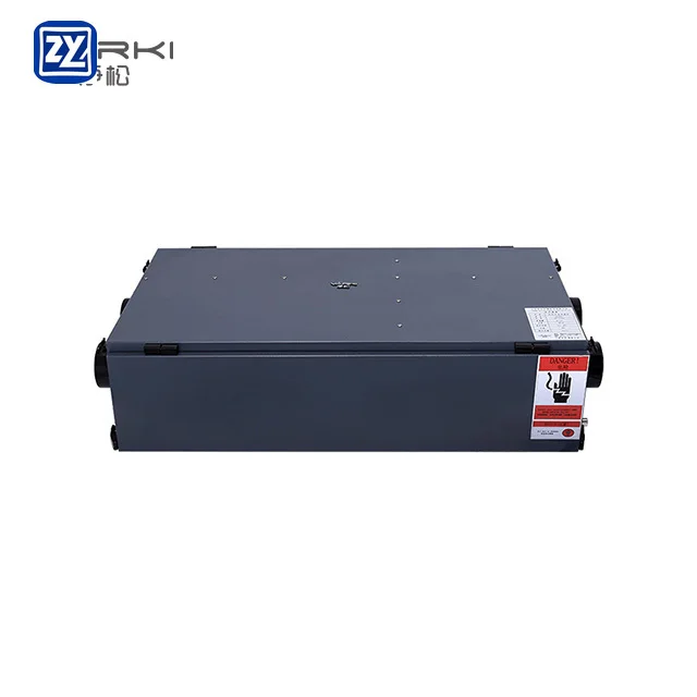 

Система контроля влажности воздуха для помещений с низким энергопотреблением 60 л/сут, потолочный осушитель свежего воздуха с рекуперацией тепла для спальни и офиса