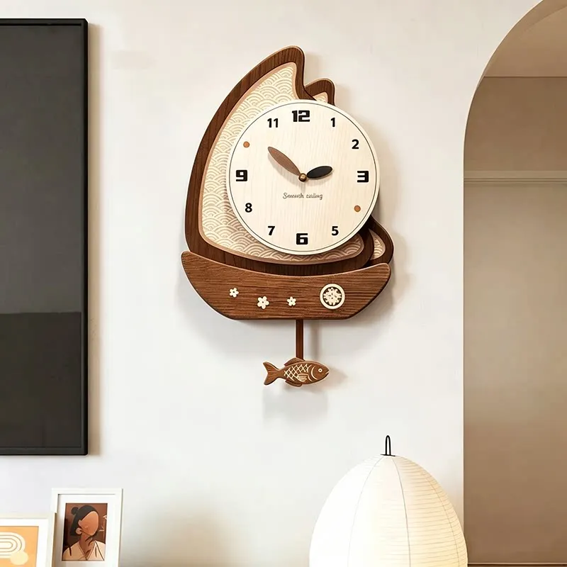 Living Room Luxury Wall Clocks Nordic Minimalist Design Creative Clock Wall Vintage Xenomorph Reloj De Pared Room Decorations