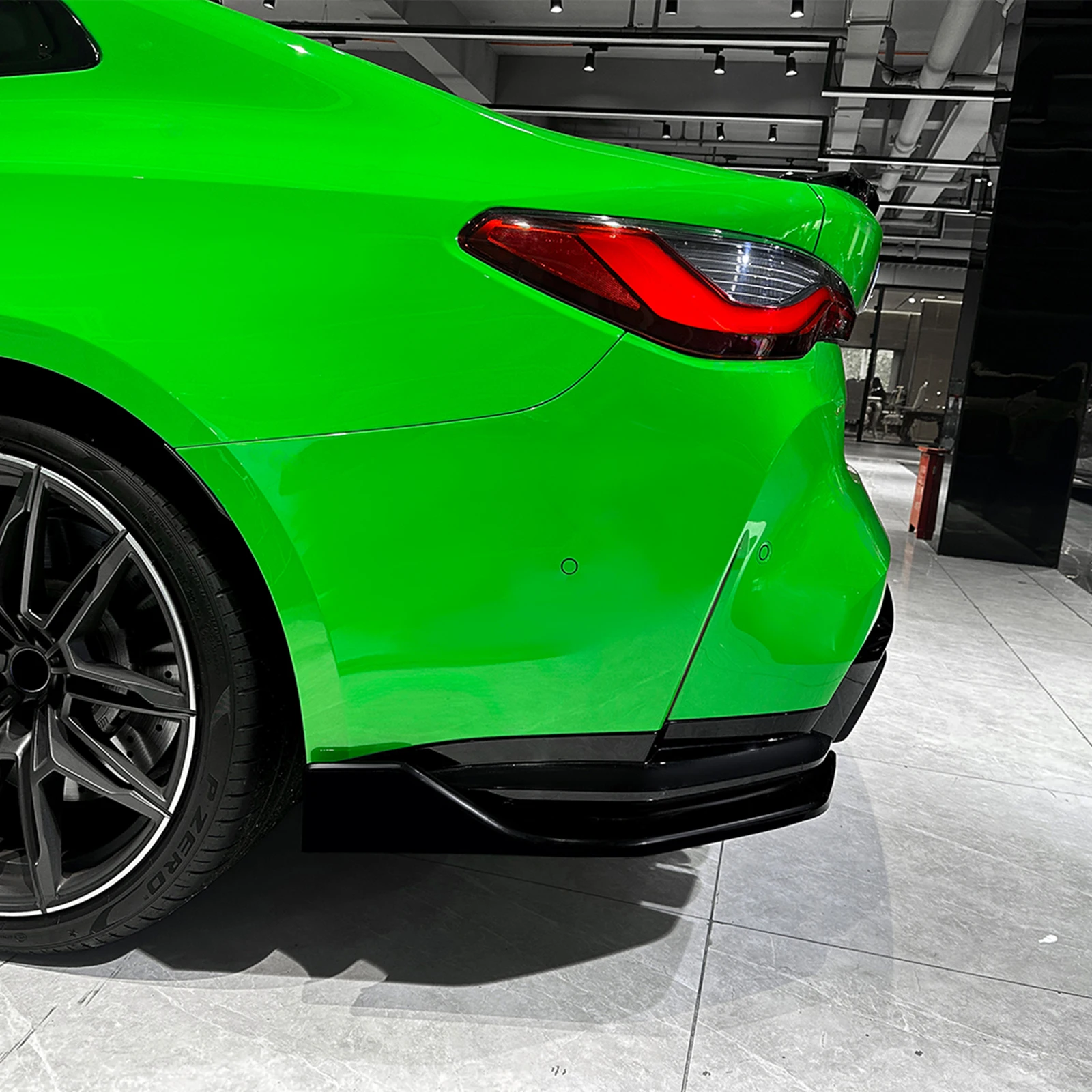 

Rear Side Spoiler Splitter Cover Flaps Apron For BMW M4 G82 G83 2021-2026 Bumper Diffuser Lip