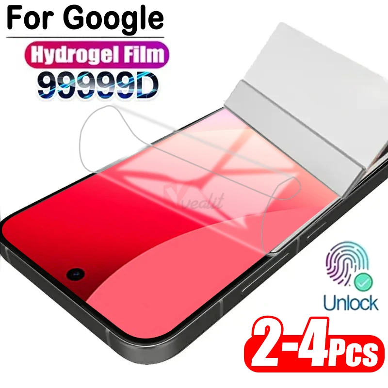 

Силиконовая гидрогелевая пленка для Google Pixel 10 Pro XL, защитная пленка от царапин для Google Pixel 10 9 Pro 10a 9a, 2-4 шт.