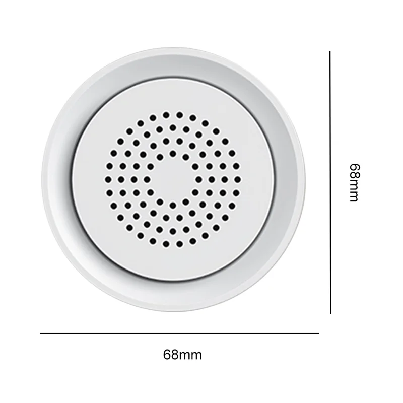 ABFN-Smart Siren Wifi Alarm Sensor Sound Light Alert USB Intelligent Sensor Compatible For Alexa Google Home