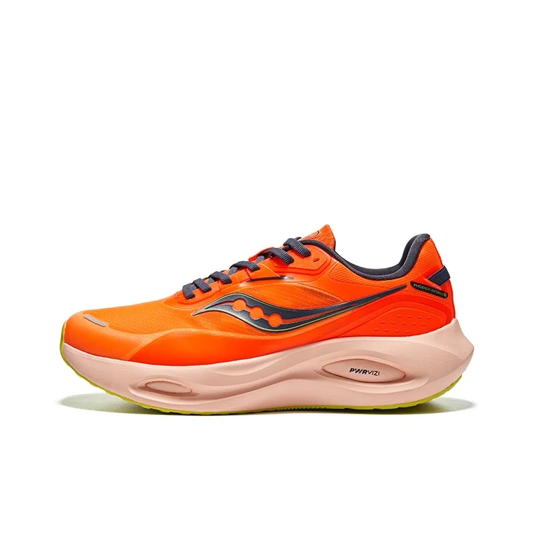 Saucony Phoenix Inferno Firebird 3 Comfortable Mesh Low top Training City Commuting Running Shoes Unisex Orange S28188-6