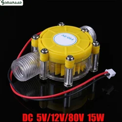 Small Water Turbine Generator DC Water Pump 5V 12V 0-80V With Voltage Stabilizing Mobile Phone Charging Lighting Wastewater Util