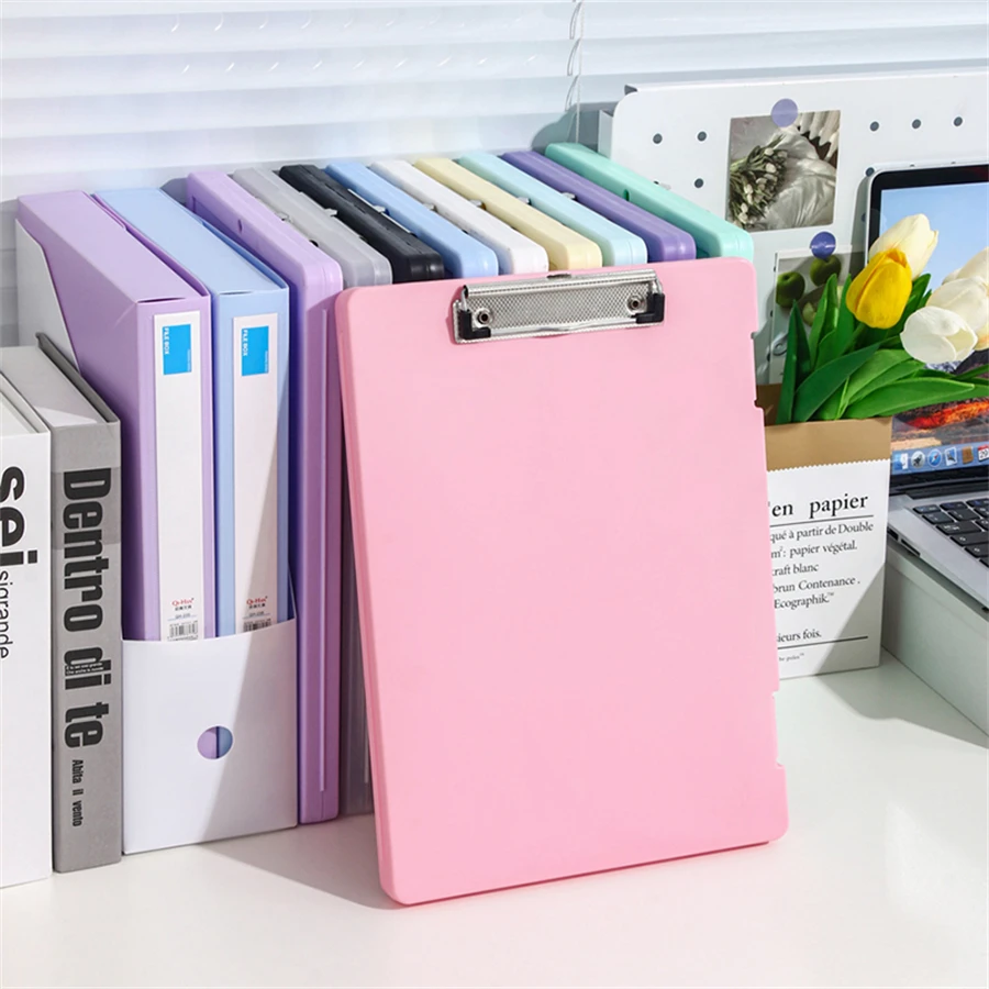 

A4 Multi-functional File Folder Desktop Test Paper Organizer Office Document Board Folder Storage Box Writing Board, Office