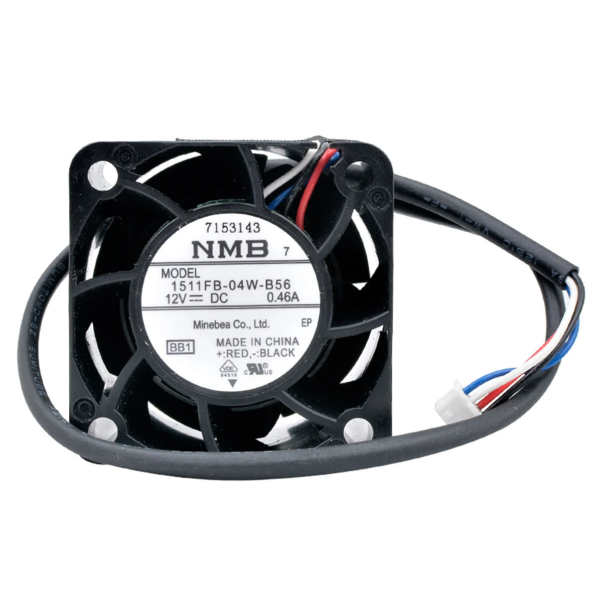 

1511FB-04W-B56 12V 0.46A 4028 Server Power Cooling Fan