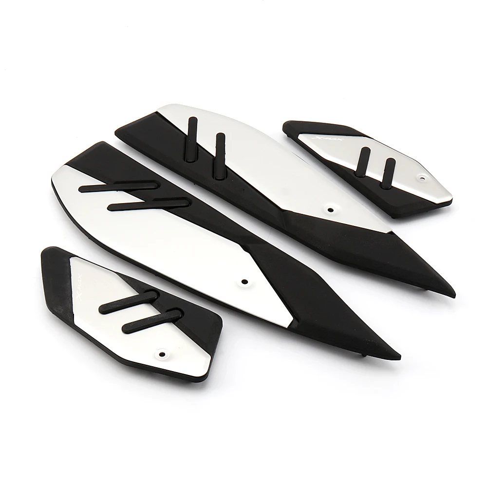 X-MAX pé pegs para yamaha xmax 300 2023 2024 placa da motocicleta antiderrapante pedal placa apoio para os pés footpads