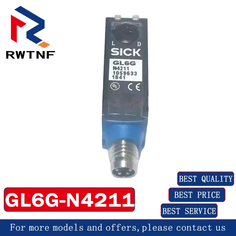 

Brand New Genuine GL6G-N4211 SICK Photoelectric switch sensor,100% original warehouse stock