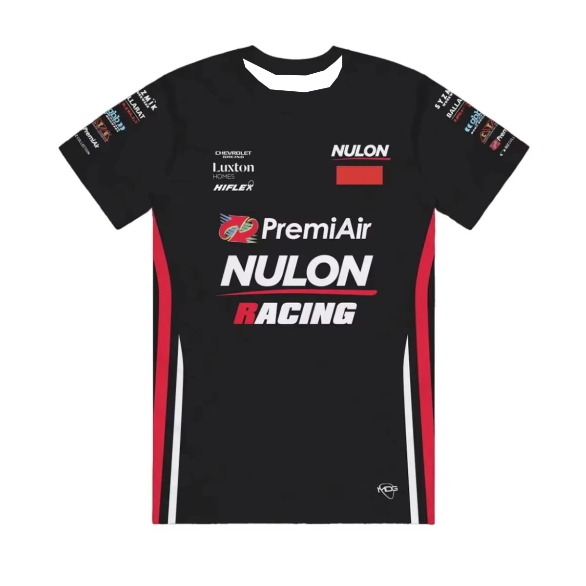 Ropa deportiva transpirable de verano para hombre, Premiair Nulon Racing, Top informal de manga corta con cuello redondo para hombre y mujer