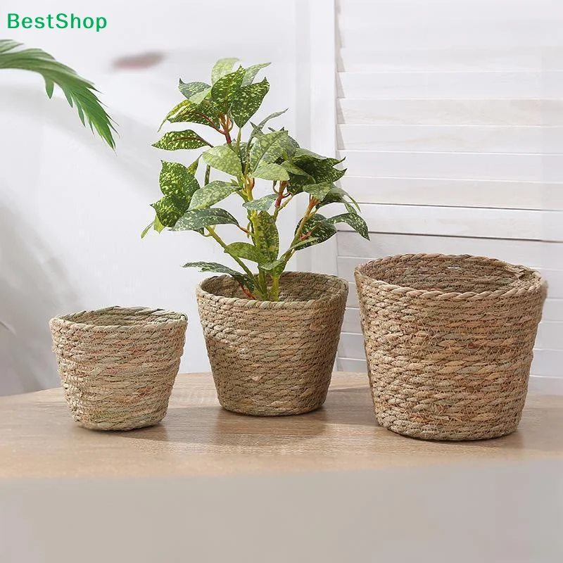 ♩ Vasi per Piante in Erba Mari - Rattan Plant Basket recensione e prezzo