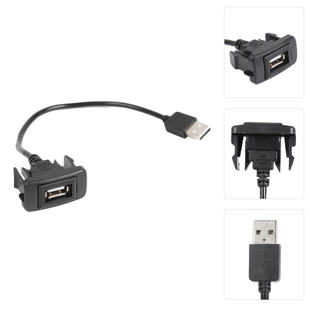 سيارة داش داش فلوش محول تمديد كابل USB ، تويوتا فورتشر-من تويوتا