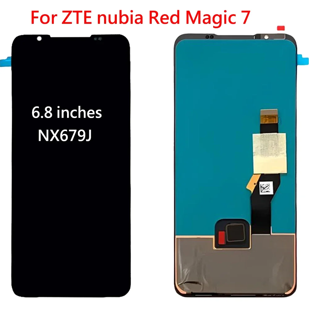 AMOLED For ZTE nubia Red Magic 7 8 Pro 8S Plus 9 Pro 3 3S 5G 5S 6R 6 6S Pro Z40 Z50 Z60 Ultra LCD Display Touch Screen Assembly