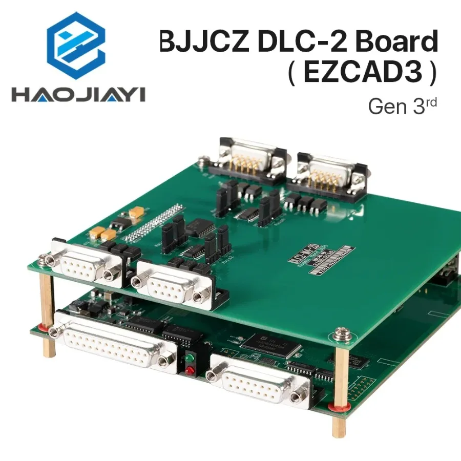 BJJCZ DLC2-M4-2D Контроллер станка для лазерной маркировки Оригинальная карта 2,5D гравировка для машины для маркировки волокна EZCAD3