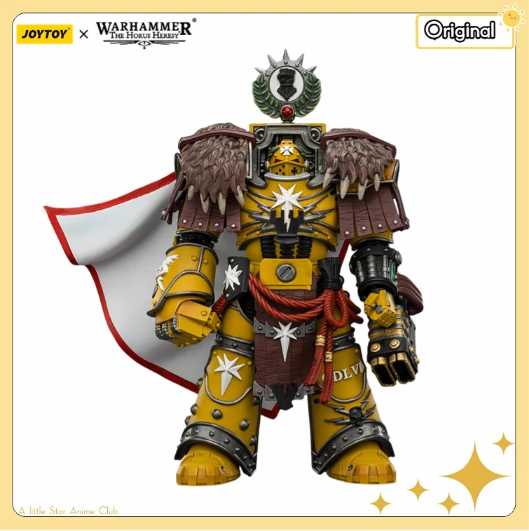 

【Pre Sale】JOYTOY 1/18 Warhammer The Horus Heresy Imperial Fists Lord Castellan Evander Garrius The Tyrant of Cthonia