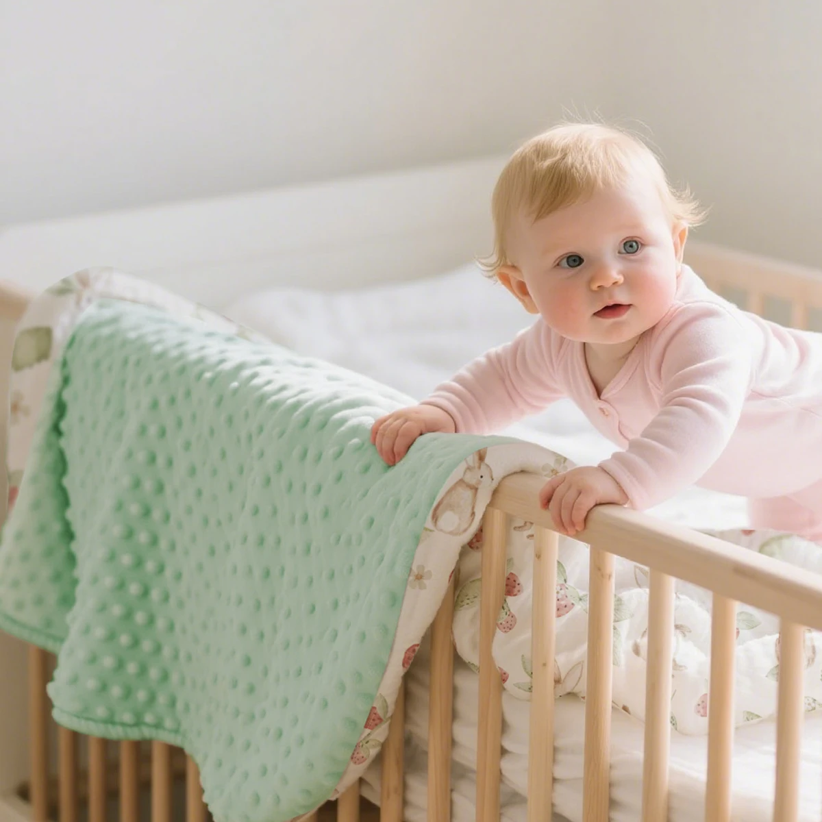 1 قطعة بطانية الفول الطفل لينة 2 طبقات الدافئة الطفل لحاف الرضع سميكة لحاف قماط التفاف بطانية الدافئة الوليد غطاء عربة الأطفال