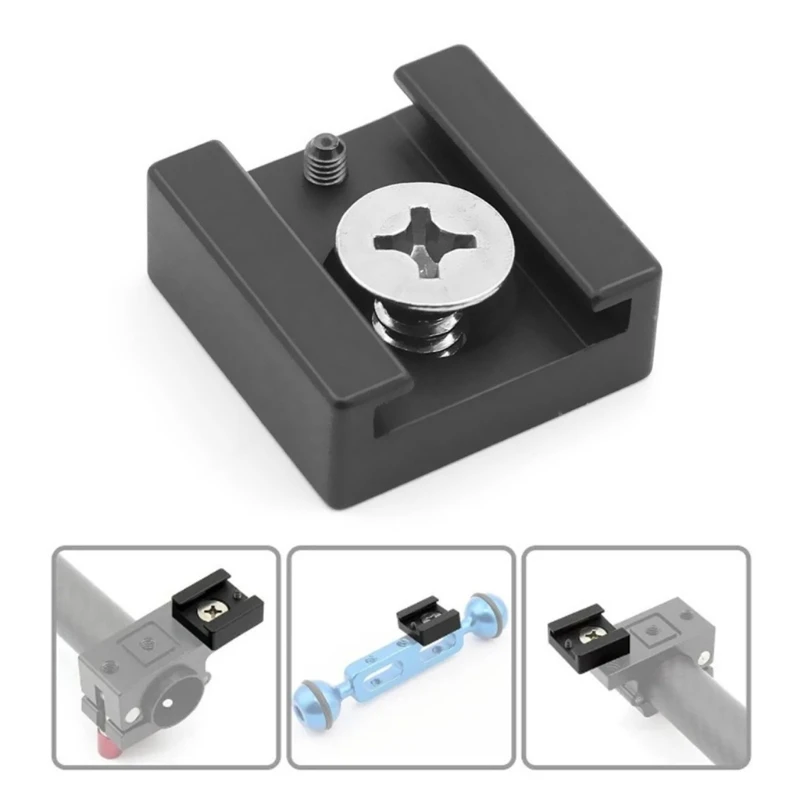 플래시 조명 케이지 브래킷 우산 홀더 콜드 슈 시트 콜드 슈 어댑터 마운트