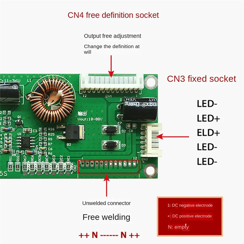 CA-255S 10-48 Inch LED LCD TV Backlight Constant Current Board Boost Driver Inverter Board CA-255 Universal 10-42 Inch