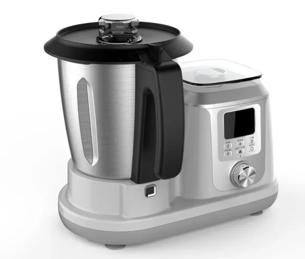 Robot culinaire de cuisine avec Wi-Fi intégré, pétrissage, mélange, Assad, cuisson à la vapeur, ébullition, sauté