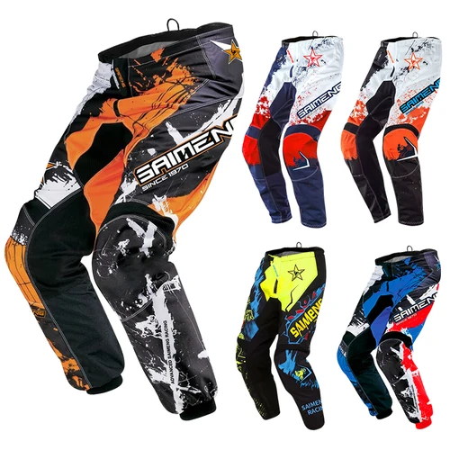 Pantalones de motocross MX pant DH MTB Dirt Bike ATV Enduro Moto conjunto de equipo todoterreno