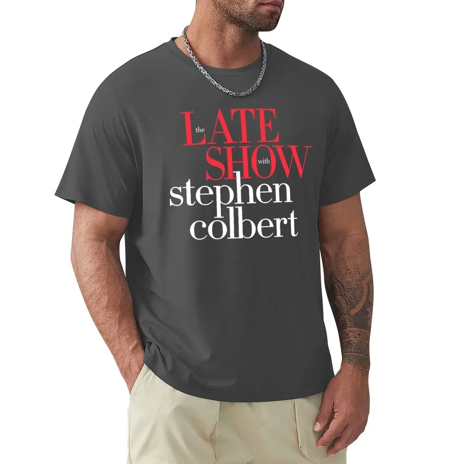 

The Late Show T-Shirt Aesthetic clothing customs design your own plain oversized t shirt men