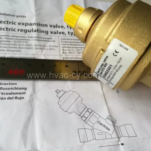 Electronic Expansion Valve ETS400 ETS 400 034G3501  EXV chiller spare parts