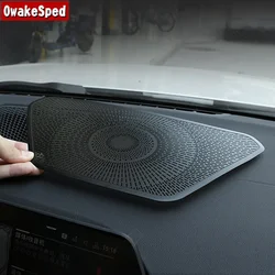 For BMW 3 Series G20 G28 2020 2021 LHD Black Dashboard Audio Speaker Frame Decoration Cover Trim Car Styling Interior Sticker