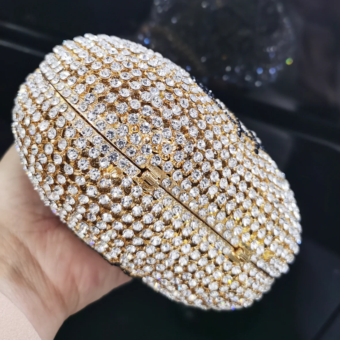 New Women Money Clutch Crystal Wedding Party Purse Designer Ladies Diamond Dinner Clutches Rhinestone Shoulder Handbags Wallet