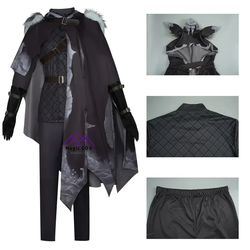 ليلة ووتش تأثيري حلي من الهوية الخامس لعبة رائجة البيع أنيمي مجموعة كاملة زي حفلة الهالوين لعب الأدوار الملابس وصول جديد