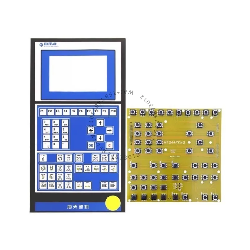 KEBA keyboard F1-F10 membrane sticker F1 F6 F8 F10 Q7 Q8 I5 A62 ,Borche keyboard F8 for KEBA controller