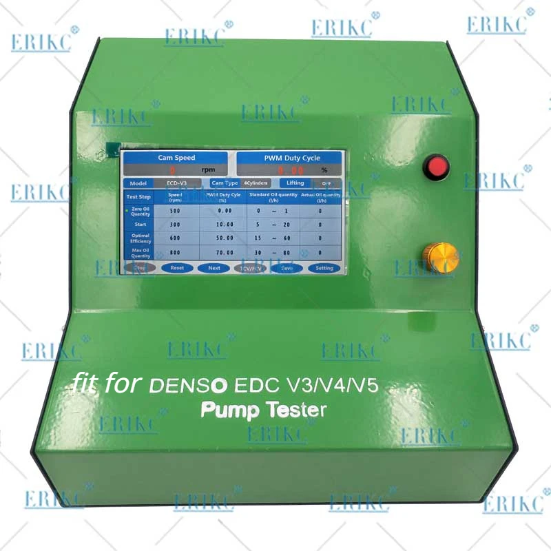 

ERIKC DIESEL COMMON RAIL EDC ELECTRONIC PUMP TESTER Simulator FOR DENSO EDC V3 V4 V5 PUMP TESTING E1024151